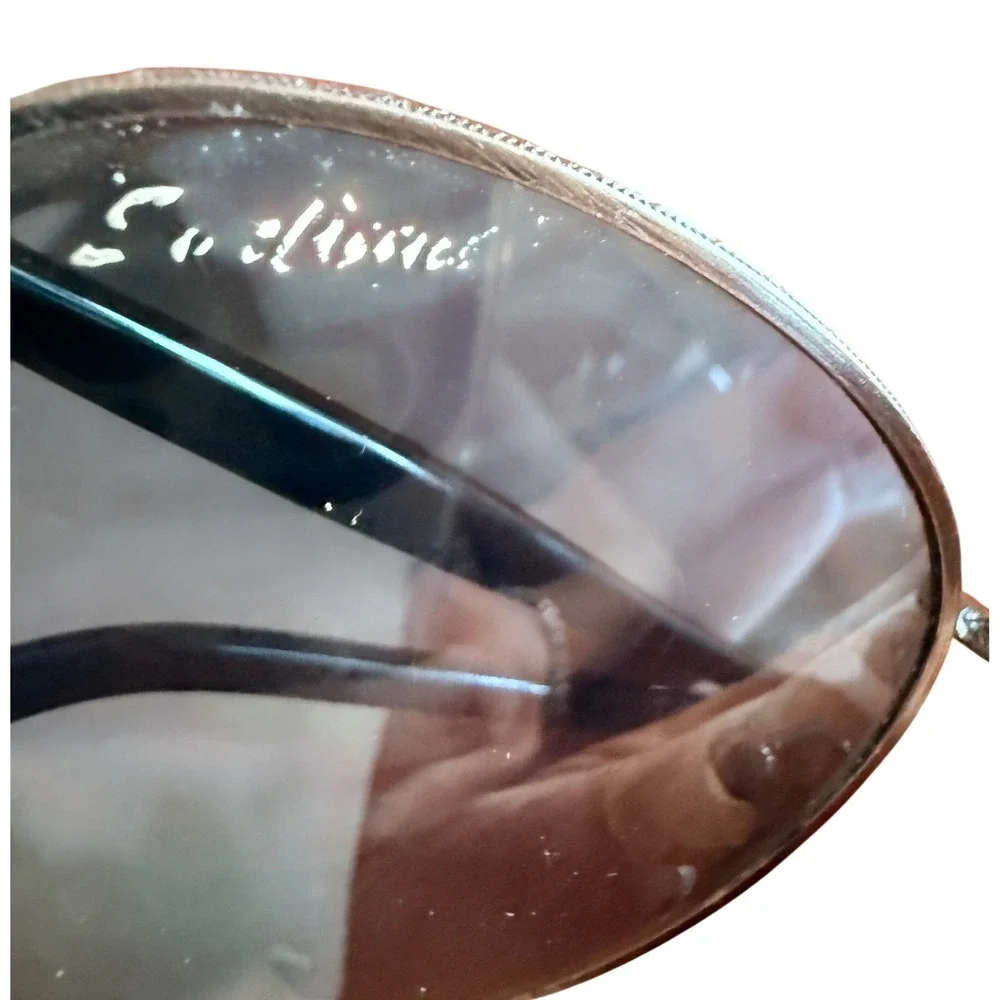 Round Sunglasses Gold Tortoise Brown Lens Retro 70s Boho Indie Vintage